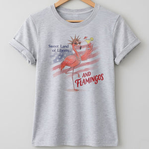250 Years Red White & Flocking Fabulous - Patriotic Flamingo Shirt - FlamingoAholic