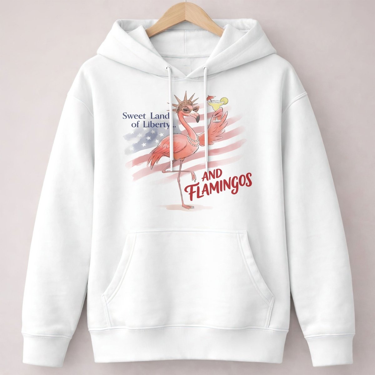 250 Years Red White & Flocking Fabulous - Patriotic Flamingo Shirt - FlamingoAholic