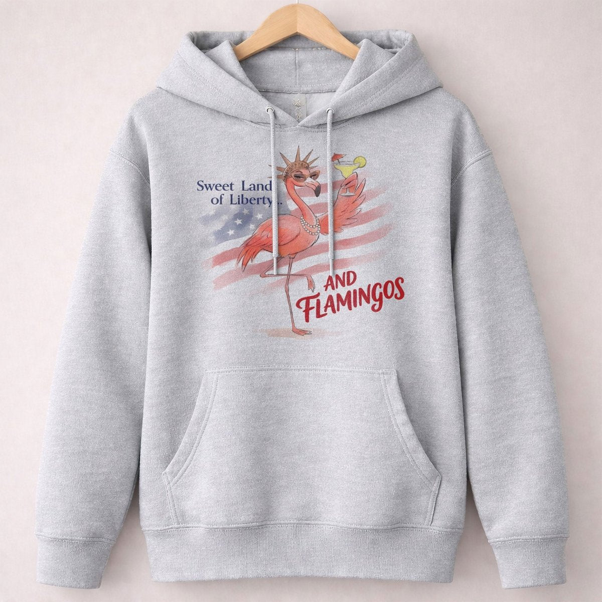 250 Years Red White & Flocking Fabulous - Patriotic Flamingo Shirt - FlamingoAholic