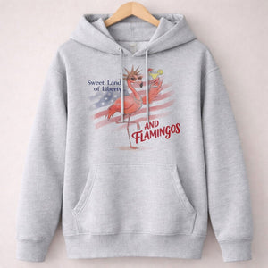 250 Years Red White & Flocking Fabulous - Patriotic Flamingo Shirt - FlamingoAholic