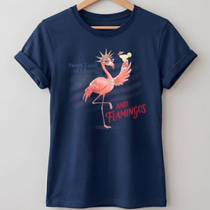 250 Years Red White & Flocking Fabulous - Patriotic Flamingo Shirt - FlamingoAholic