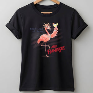 250 Years Red White & Flocking Fabulous - Patriotic Flamingo Shirt - FlamingoAholic