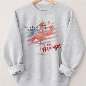 250 Years Red White & Flocking Fabulous - Patriotic Flamingo Shirt - FlamingoAholic