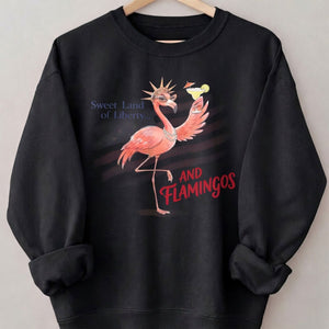 250 Years Red White & Flocking Fabulous - Patriotic Flamingo Shirt - FlamingoAholic