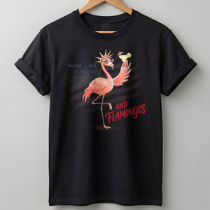 250 Years Red White & Flocking Fabulous - Patriotic Flamingo Shirt - FlamingoAholic