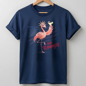 250 Years Red White & Flocking Fabulous - Patriotic Flamingo Shirt - FlamingoAholic