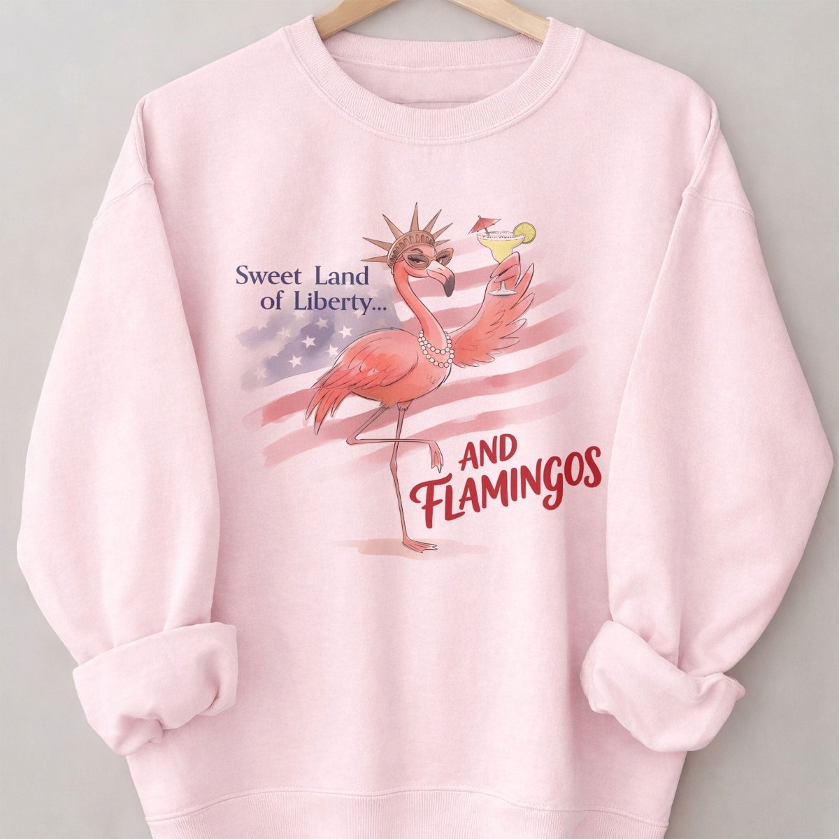 250 Years Red White & Flocking Fabulous - Patriotic Flamingo Shirt - FlamingoAholic