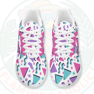 90s Retro Pickemingo Cloud Sneakers - Ultra - Comfort Shoes for Flamingo & Pickleball Fans - FlamingoAholic