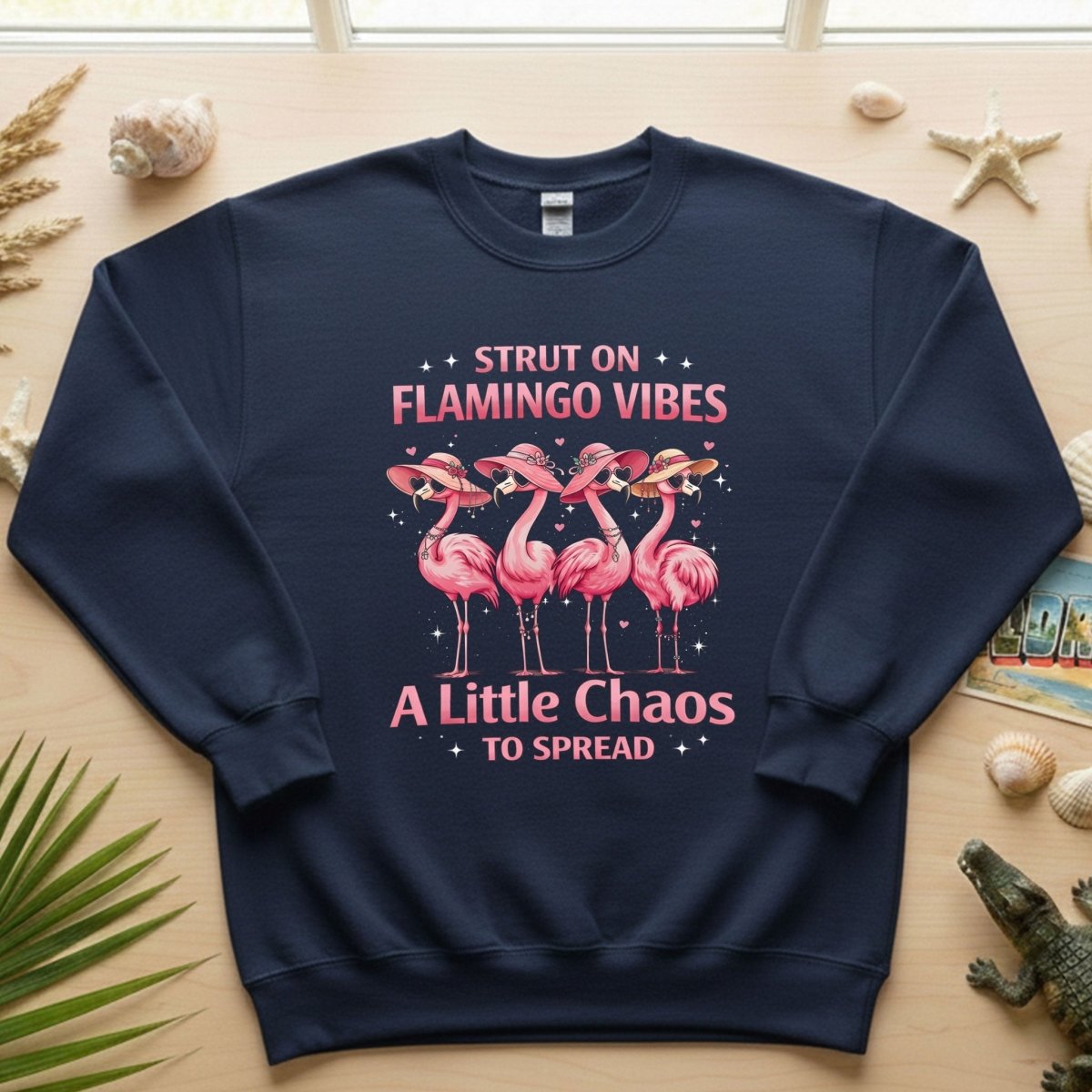 A Little Chaos - Flamingo Shirt - FlamingoAholic