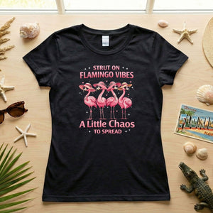 A Little Chaos - Flamingo Shirt - FlamingoAholic