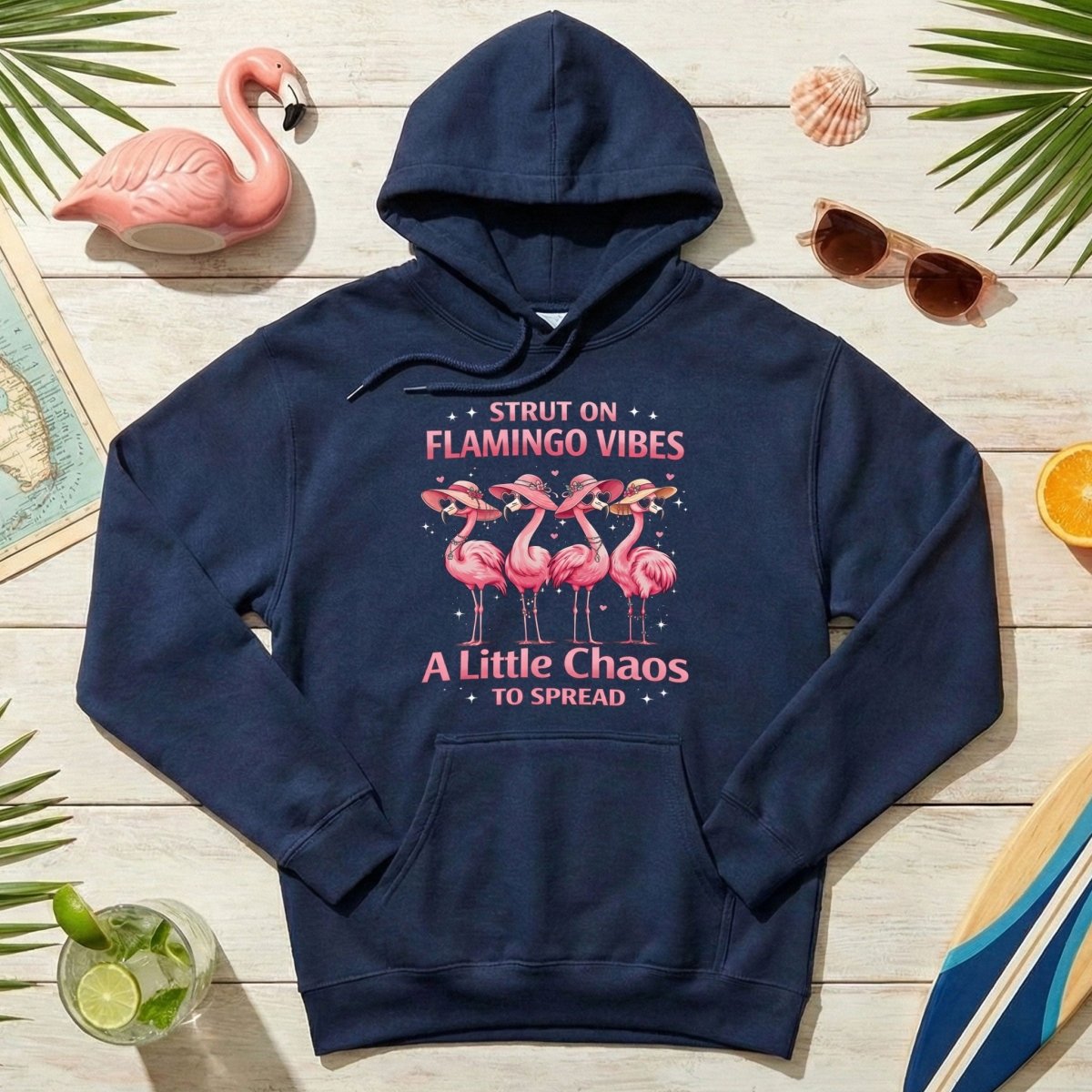 A Little Chaos - Flamingo Shirt - FlamingoAholic