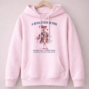 A Revolution In Pink Patriotic Flamingo America's 250 Years Shirt - FlamingoAholic