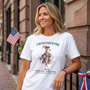 A Revolution In Pink Patriotic Flamingo America's 250 Years Shirt - FlamingoAholic