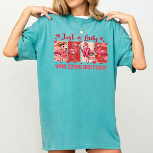 Adorable Personalized Flamingo Flock Shirt - Sisterhood Friendship Gift - FlamingoAholic