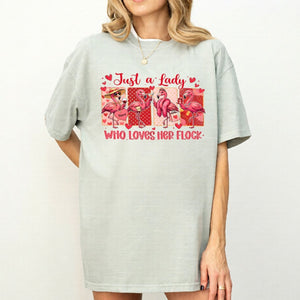 Adorable Personalized Flamingo Flock Shirt - Sisterhood Friendship Gift - FlamingoAholic