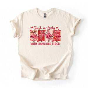 Adorable Personalized Flamingo Flock Shirt - Sisterhood Friendship Gift - FlamingoAholic