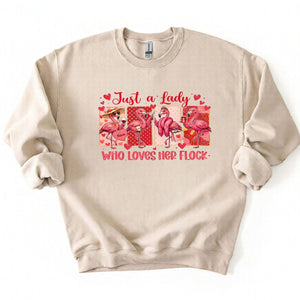 Adorable Personalized Flamingo Flock Shirt - Sisterhood Friendship Gift - FlamingoAholic