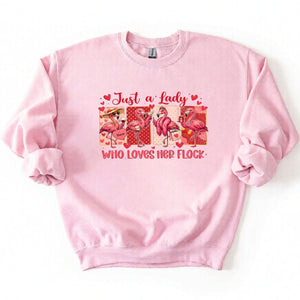 Adorable Personalized Flamingo Flock Shirt - Sisterhood Friendship Gift - FlamingoAholic