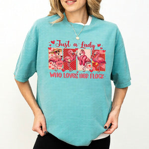 Adorable Personalized Flamingo Flock Shirt - Sisterhood Friendship Gift - FlamingoAholic