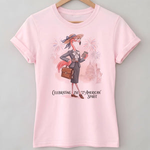 America 250 Years of American Spirit Accountant Flamingo Shirt - FlamingoAholic