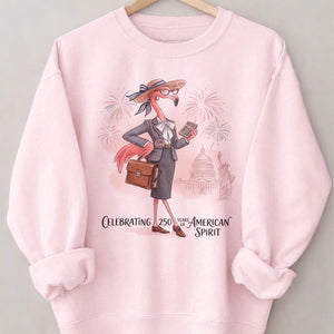 America 250 Years of American Spirit Accountant Flamingo Shirt - FlamingoAholic
