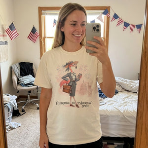 America 250 Years of American Spirit Accountant Flamingo Shirt - FlamingoAholic