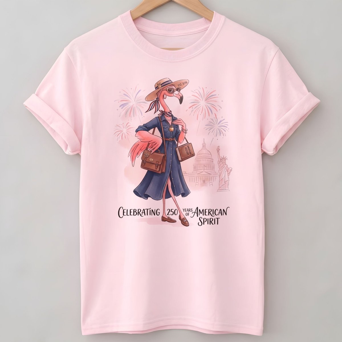 America 250 Years of American Spirit History Teacher Shirt - FlamingoAholic