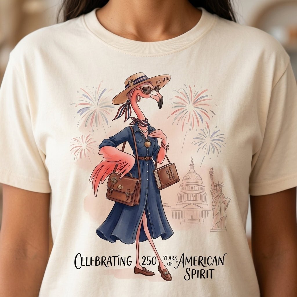 America 250 Years of American Spirit History Teacher Shirt - FlamingoAholic