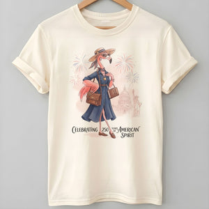 America 250 Years of American Spirit History Teacher Shirt - FlamingoAholic