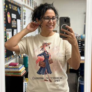 America 250 Years of American Spirit History Teacher Shirt - FlamingoAholic