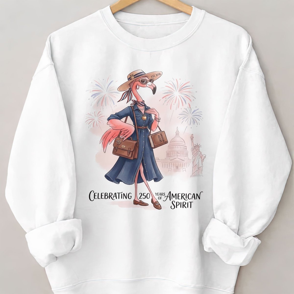 America 250 Years of American Spirit History Teacher Shirt - FlamingoAholic