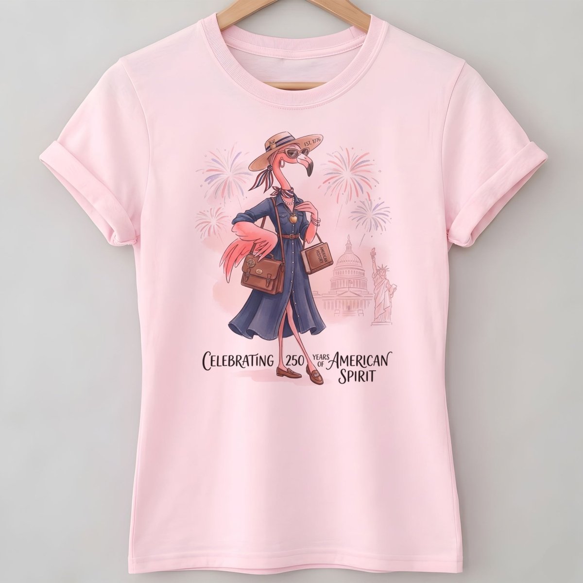 America 250 Years of American Spirit History Teacher Shirt - FlamingoAholic