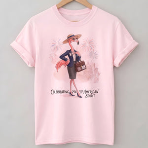 America 250 Years of American Spirit HR Manager Flamingo Shirt - FlamingoAholic