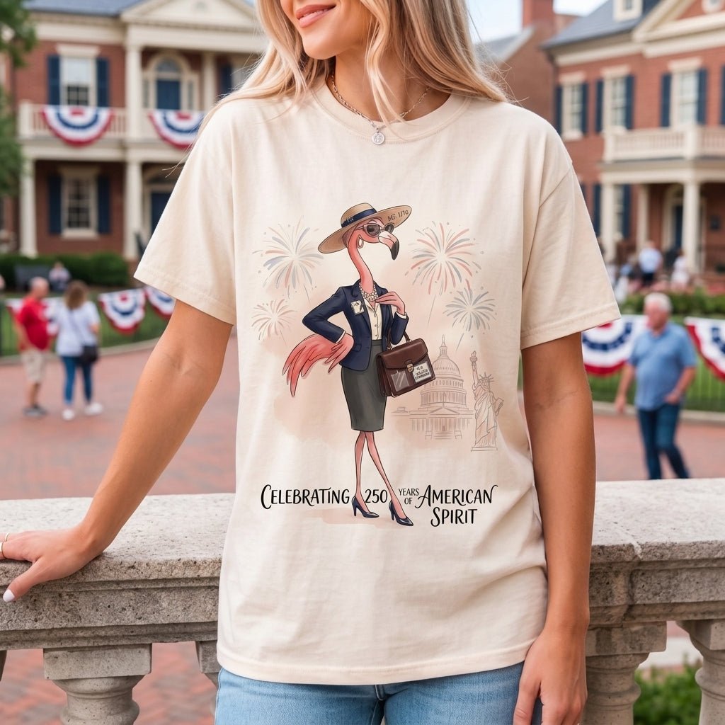 America 250 Years of American Spirit HR Manager Flamingo Shirt - FlamingoAholic