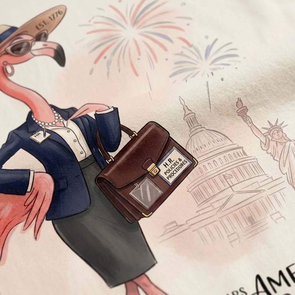 America 250 Years of American Spirit HR Manager Flamingo Shirt - FlamingoAholic