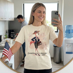 America 250 Years of American Spirit HR Manager Flamingo Shirt - FlamingoAholic