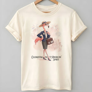 America 250 Years of American Spirit HR Manager Flamingo Shirt - FlamingoAholic