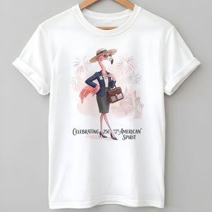 America 250 Years of American Spirit HR Manager Flamingo Shirt - FlamingoAholic