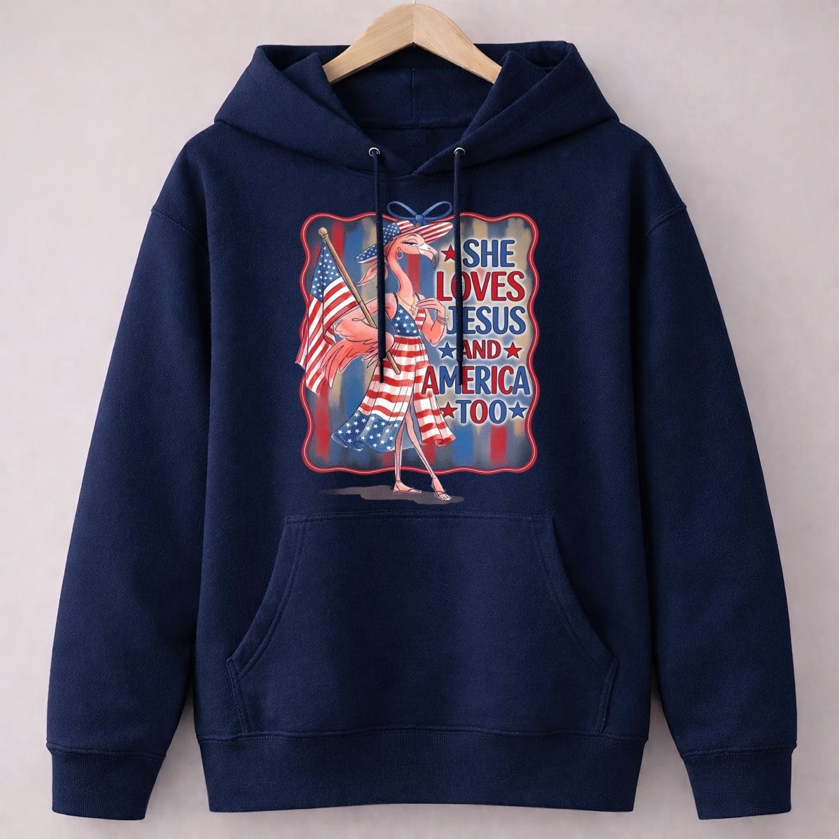 America 250 Years of American Spirit Jesus Faith Flamingo Shirt - FlamingoAholic