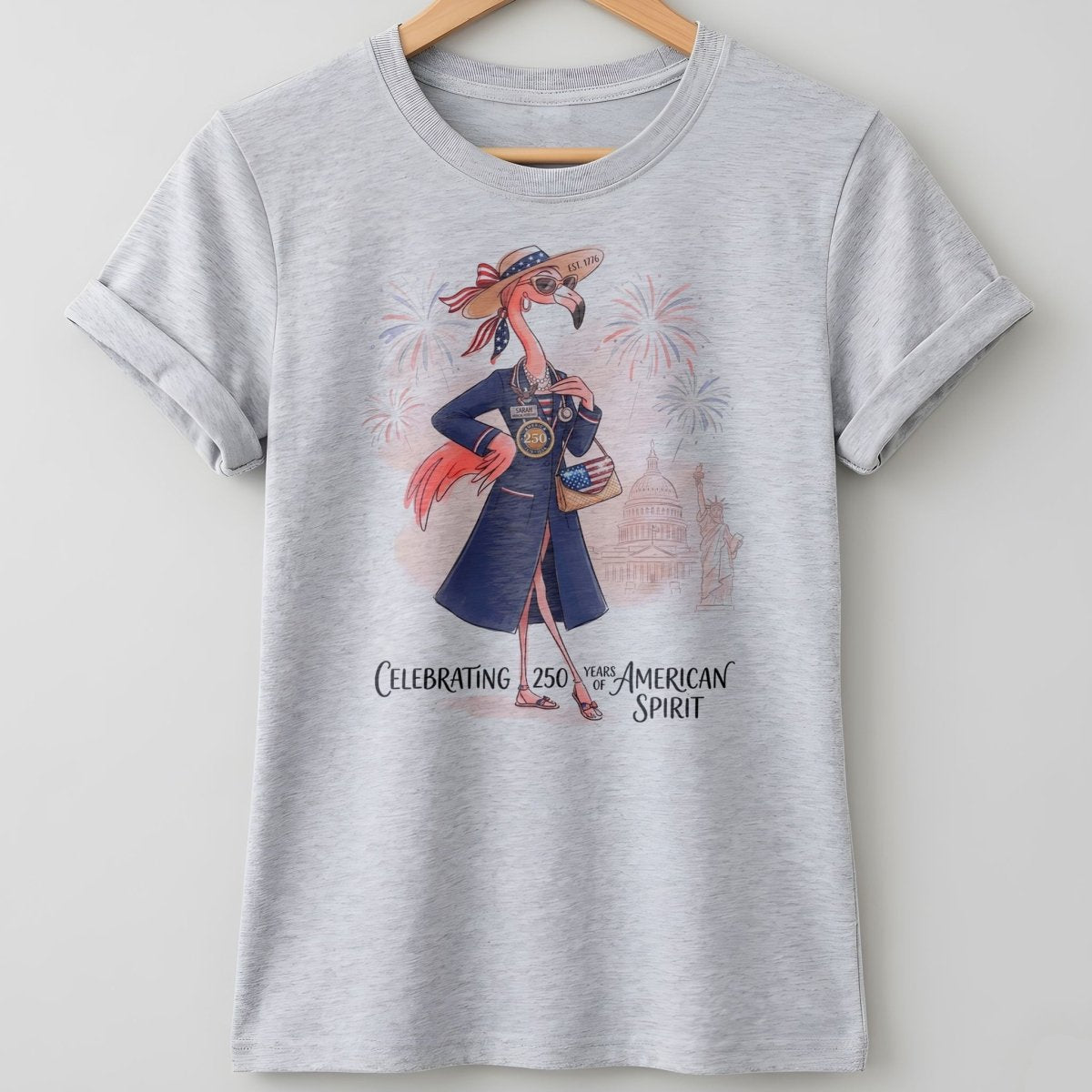 America 250 Years of American Spirit Medical Assistant Shirt - FlamingoAholic