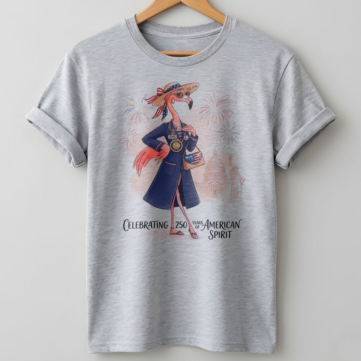 America 250 Years of American Spirit Medical Assistant Shirt - FlamingoAholic