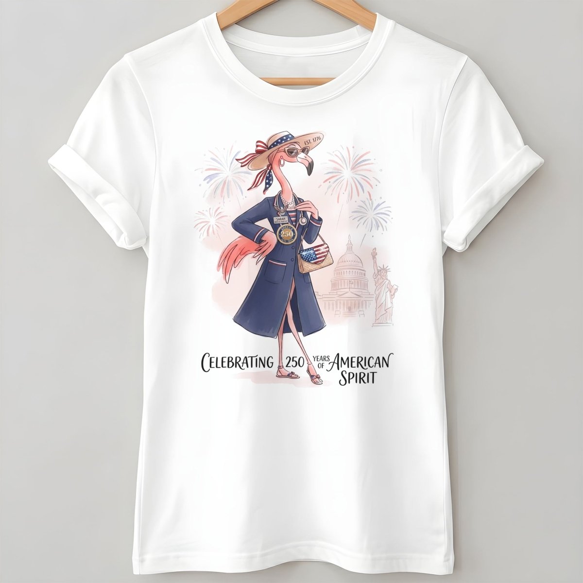 America 250 Years of American Spirit Medical Assistant Shirt - FlamingoAholic