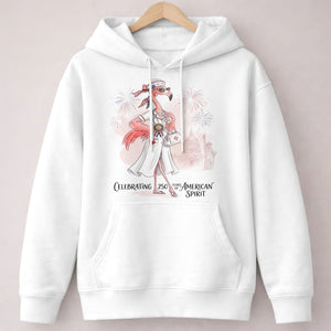 America 250 Years of American Spirit Nurse Flamingo Shirt - FlamingoAholic