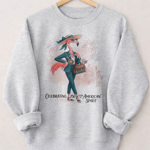 America 250 Years of American Spirit Occupational Therapist Flamingo Shirt - FlamingoAholic