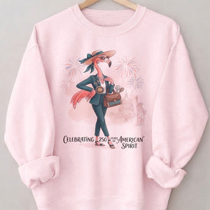 America 250 Years of American Spirit Occupational Therapist Flamingo Shirt - FlamingoAholic