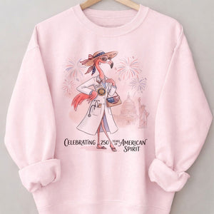 America 250 Years of American Spirit Pharmacist Flamingo Shirt - FlamingoAholic