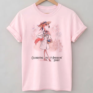 America 250 Years of American Spirit Physician Assistant Flamingo Shirt - FlamingoAholic