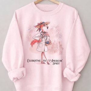 America 250 Years of American Spirit Physician Assistant Flamingo Shirt - FlamingoAholic