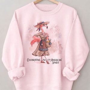 America 250 Years of American Spirit Pottery Flamingo Shirt - FlamingoAholic