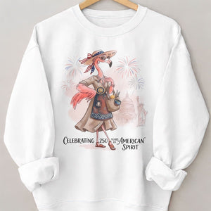 America 250 Years of American Spirit Pottery Flamingo Shirt - FlamingoAholic